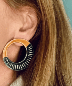 Alternative view of Cognac Earring