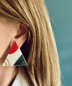 Alternative view of Geometric Earring V