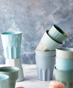 Alternative view of Macaron Arch Mug (Grey)