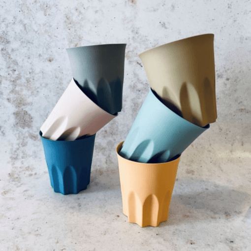 Alternative view of Macaron Arch Mug (Orange)