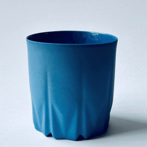 Alternative view of Macaron Crystal Coffee Cups (Dark Blue)