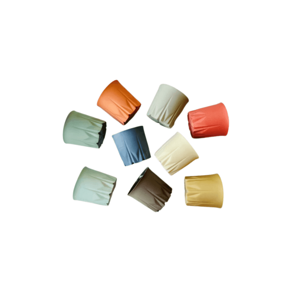 Petrol Green Porcelain Macaron Crystal Mug