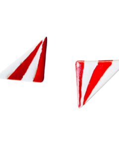 Red&White Earring I