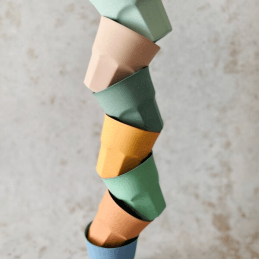 Alternative view of Regular Coffee Cups (Blue)