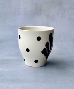 Alternative view of Black Coral Coffee Mug