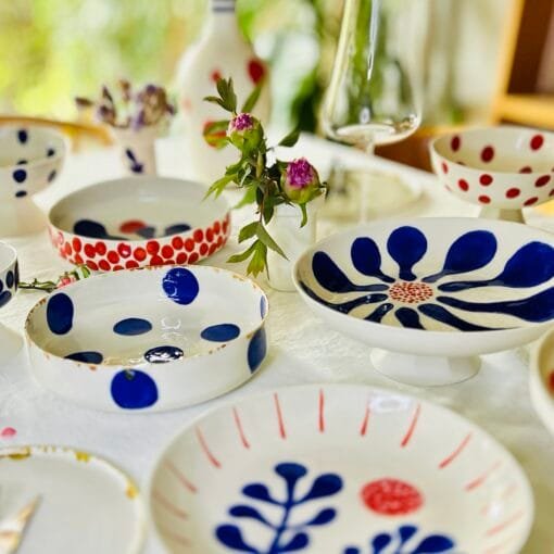 Alternative view of Footed Large Serving Platter