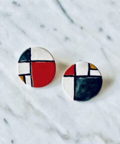 Mondrian Earring