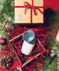 Alternative view of Set of 2 Crystal Macaron Mugs