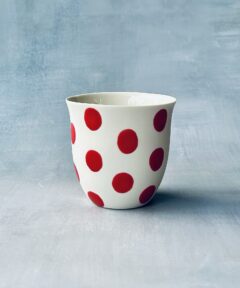 Polka Red Dots Coffee Mug