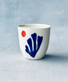 Coral Coffee Mug Blue