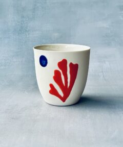 Coral Coffee Mug Red
