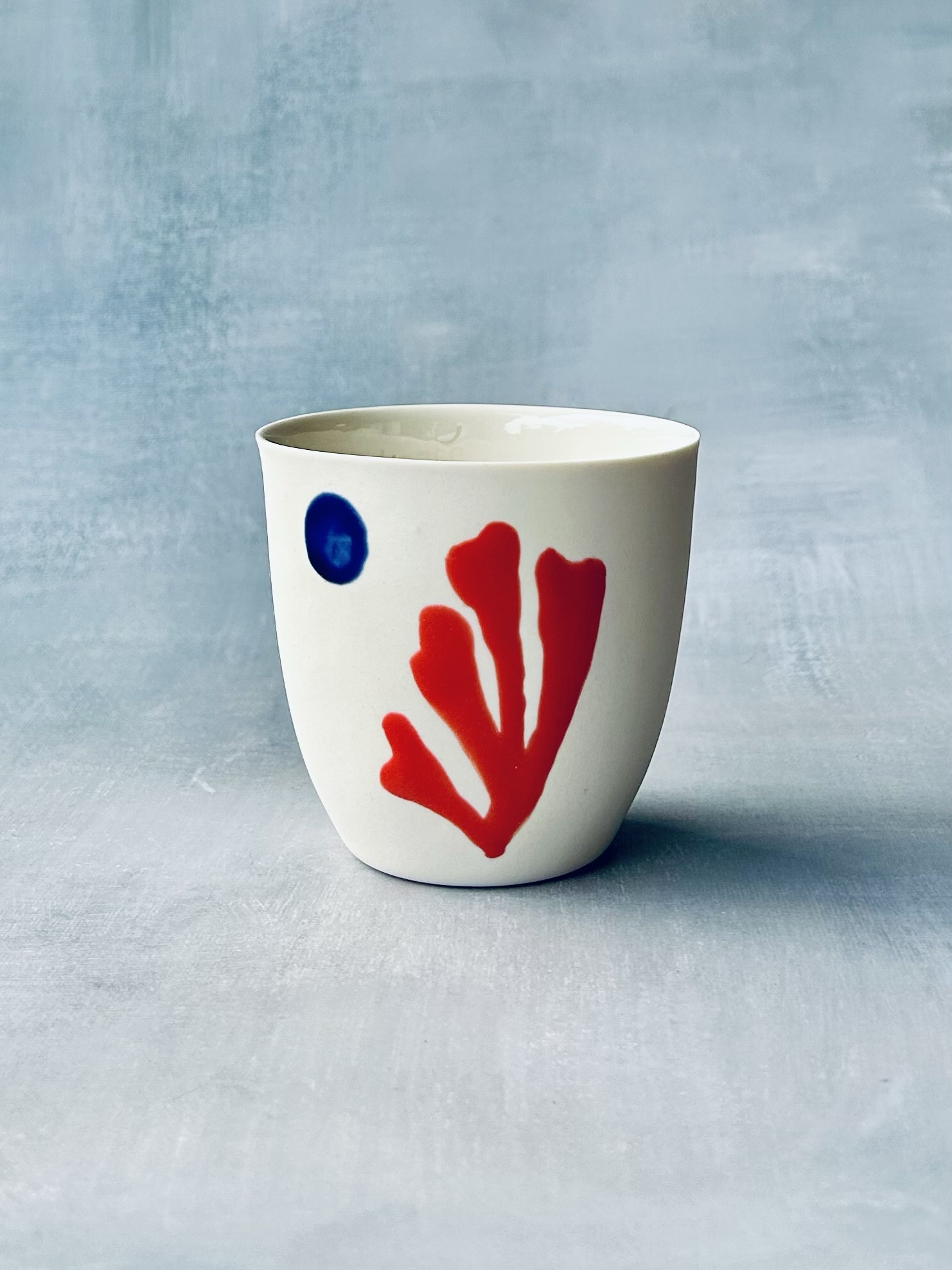 Coral Coffee Mug Red